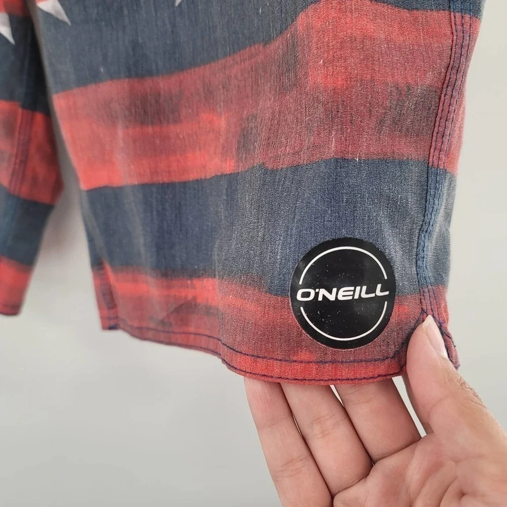 O'NEILL Men's Swim Board Shorts Size 30 Americana